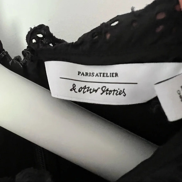 And other stories Tiered Mini Lace Dress - Picture 10 of 12